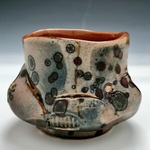 EXPERIMENTAL SHINO TEA BOWL' by THOMAS COLEMAN