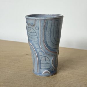 Shiny Blue Purple Tumbler' by william mckerley