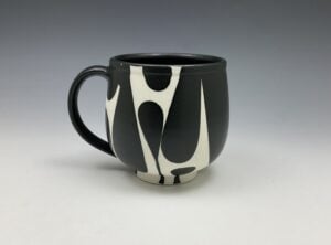 Black and White Cup' by Sam Scott