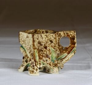 B-MIX  cone 5 electric kiln fired and glazed. - 2026 - $70